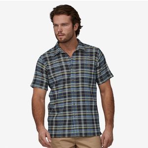 Patagonia•Like New•XS•A/C® Button Up Shirt•100% Organic Cotton•Short Sleeves